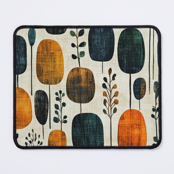 Item preview, Mid-Century Botanical Pattern designed and sold by BasajaunStudio.