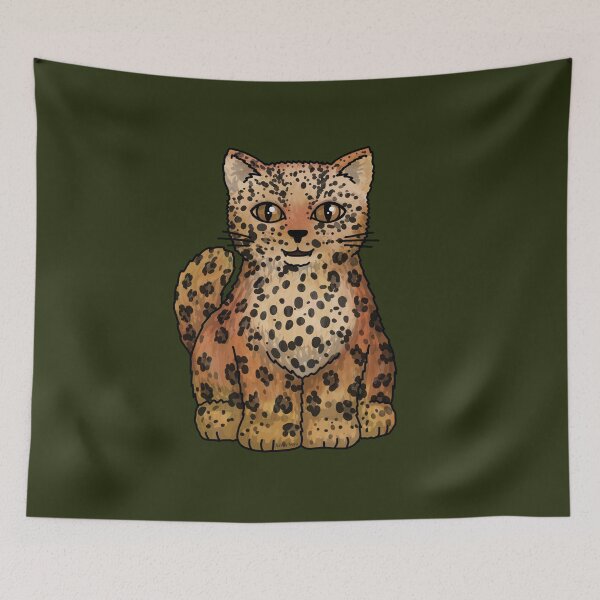 Item preview, Leopard Kitty designed and sold by Art by Veya.