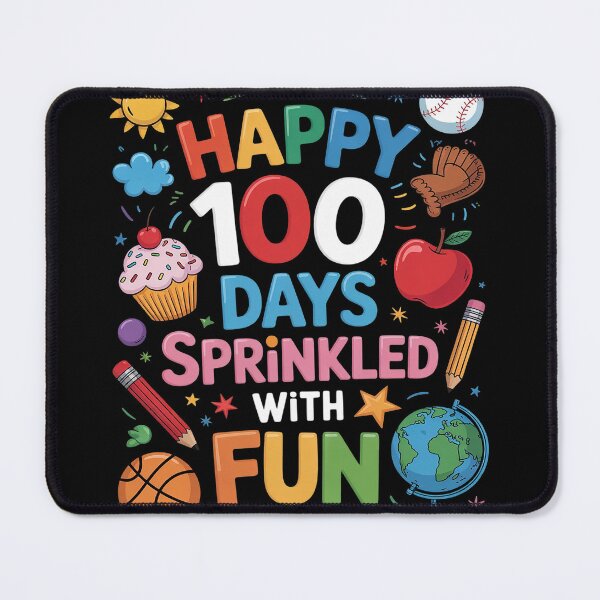 Item preview, Happy 100 Days Sprinkled With Fun Learning Students Teachers designed and sold by InspiredFoul.