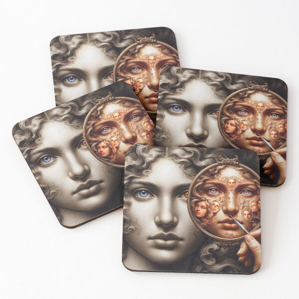Item preview, Surreal Layers of Identity – Face, Depth & Creative Complexity in Poetic Movement designed and sold by FotoworldEdel.
