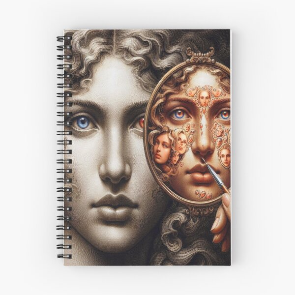 Item preview, Surreal Layers of Identity – Face, Depth & Creative Complexity in Poetic Movement designed and sold by FotoworldEdel.