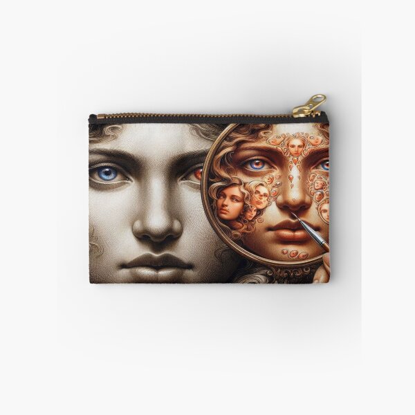 Item preview, Surreal Layers of Identity – Face, Depth & Creative Complexity in Poetic Movement designed and sold by FotoworldEdel.