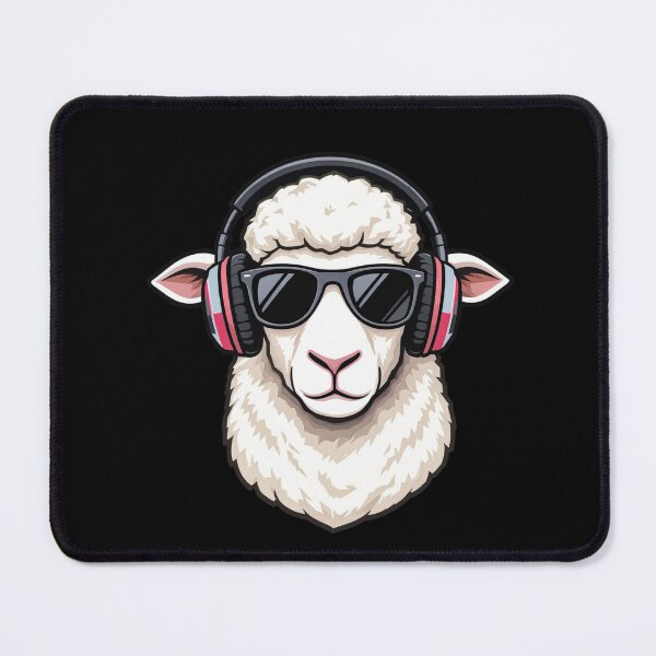 Item preview, Headphones Sheep – Calm Music Lover Minimal designed and sold by ColorSplash123.