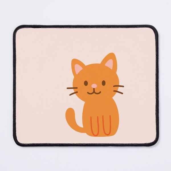 Item preview, Cute Orange Cat Illustration designed and sold by Porpor Artwork.