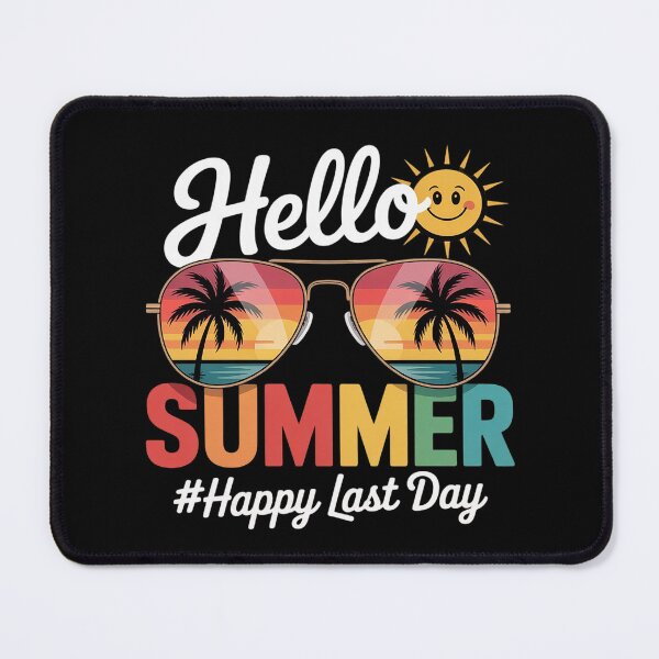 Item preview, Hello Summer Happy Last Day Of School Teacher Student Kids  designed and sold by InspiredFoul.