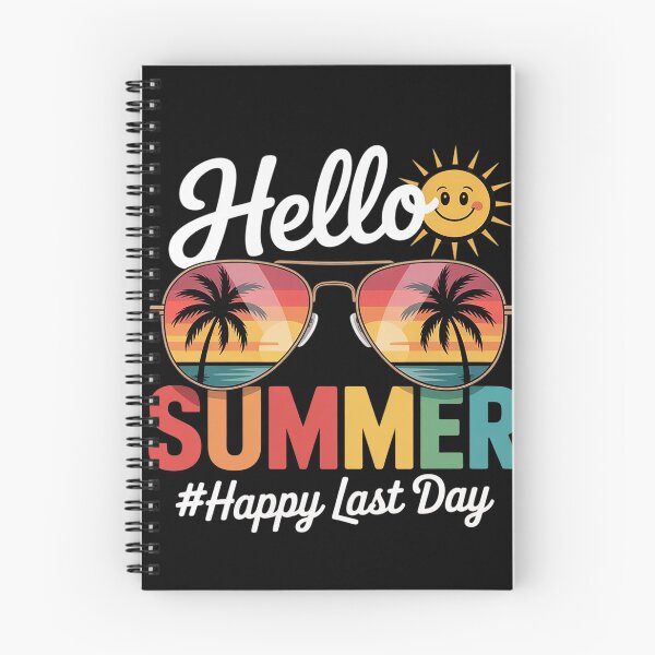 Item preview, Hello Summer Happy Last Day Of School Teacher Student Kids  designed and sold by InspiredFoul.