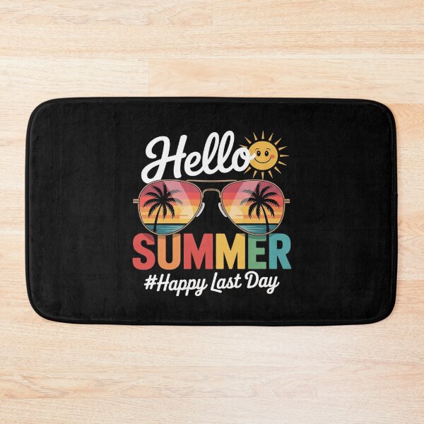 Item preview, Hello Summer Happy Last Day Of School Teacher Student Kids  designed and sold by InspiredFoul.
