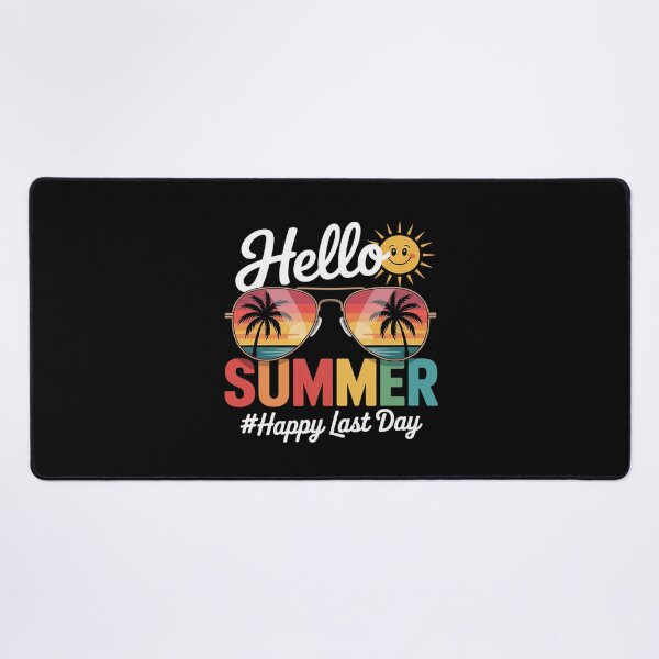 Item preview, Hello Summer Happy Last Day Of School Teacher Student Kids designed and sold by InspiredFoul.