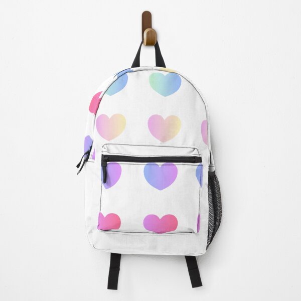 Item preview, Pastel Gradient Heart Stickers – Cute Minimal Aesthetic Hearts Set designed and sold by MysticPurpleHue.