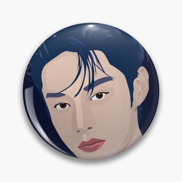 Item preview, Jiwoong of Zerobaseone in a stunning vector digital portrait. designed and sold by Aome22.
