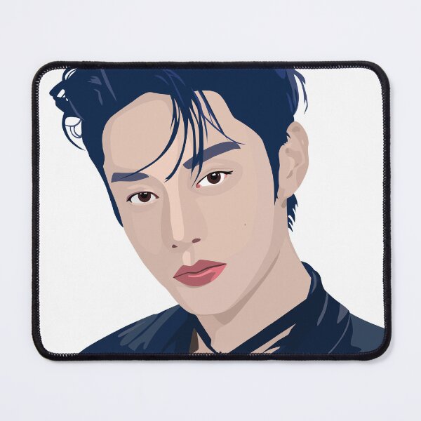 Item preview, Jiwoong of Zerobaseone in a stunning vector digital portrait. designed and sold by Aome22.