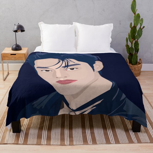 Item preview, Jiwoong of Zerobaseone in a stunning vector digital portrait. designed and sold by Aome22.