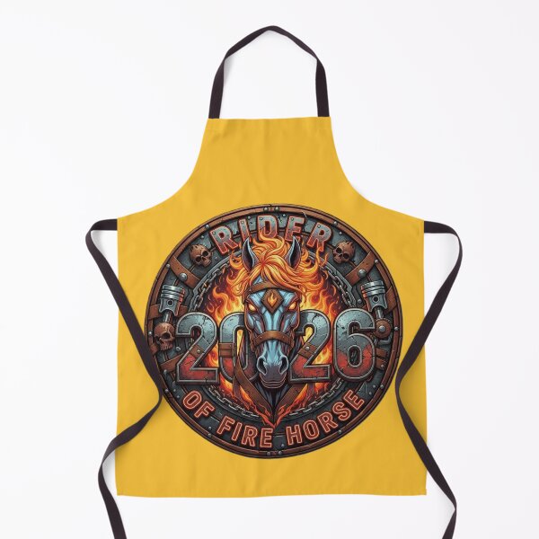 Item preview, Fire Horse Rider – 2026 Horseman Of Time designed and sold by Abeshinobi.