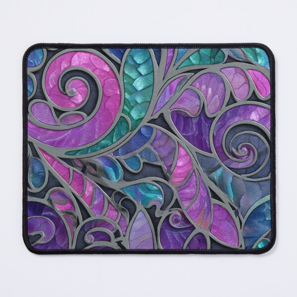 Item preview, Zealand Māori Paua Pattern Koru Design 715 designed and sold by GrinGalore.