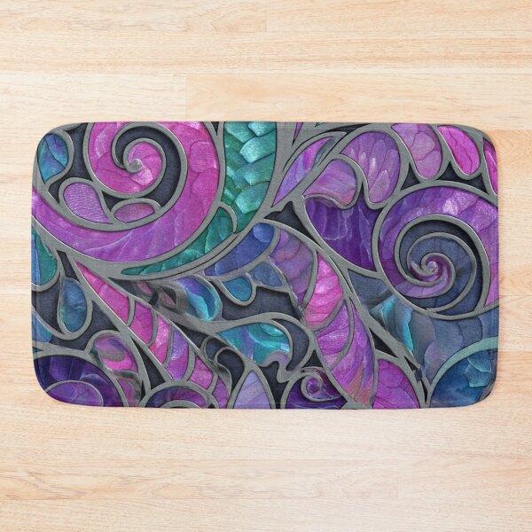 Item preview, Zealand Māori Paua Pattern Koru Design 715 designed and sold by GrinGalore.