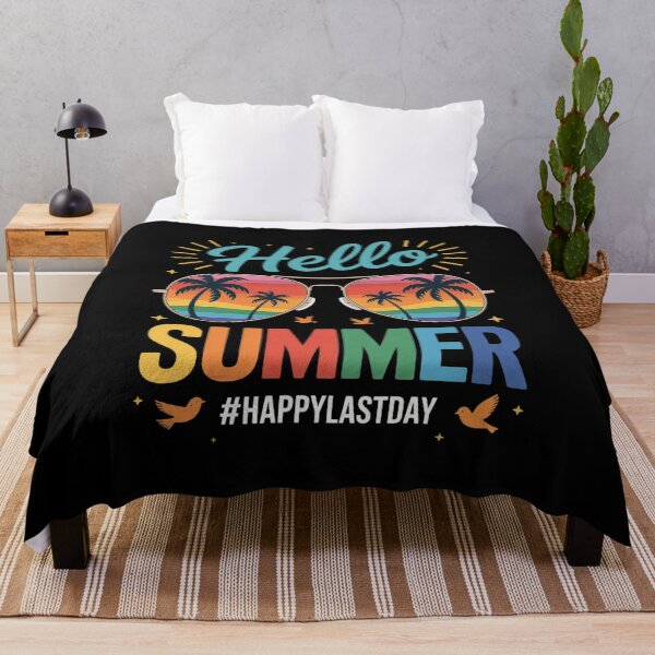 Item preview, Hello Summer Student Happy Last Day of School Teacher designed and sold by InspiredFoul.