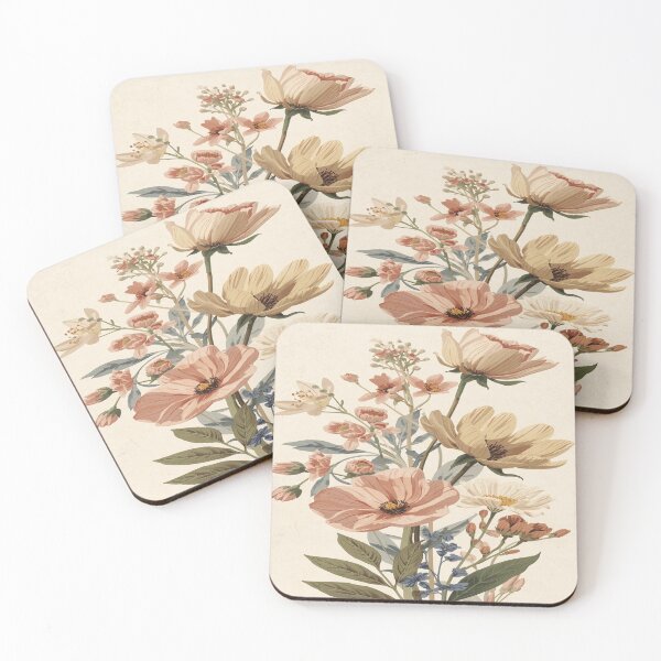 Item preview, Abstract Pressed Flower Style Botanical Art designed and sold by mari0n980.