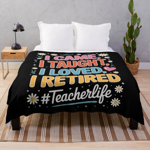 Item preview, I Came I Taught I Made a Difference Proud Retired Teacher  designed and sold by InspiredFoul.