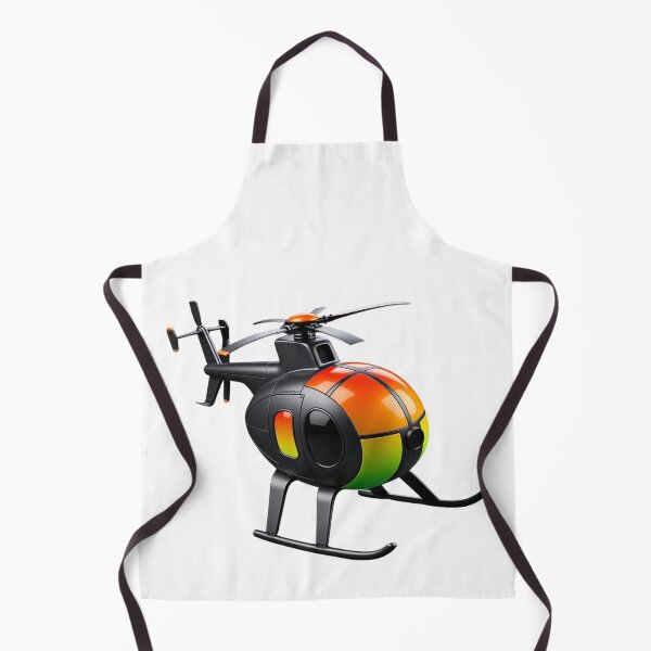 Item preview, MD 500 Anime Cartoon Helicopter Art designed and sold by Combat Skies.