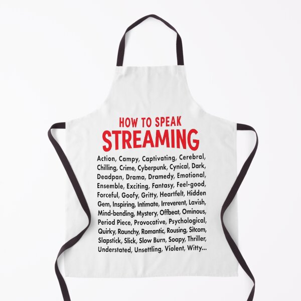 Item preview, Vocabulary of Streaming. designed and sold by UltraQuirky.