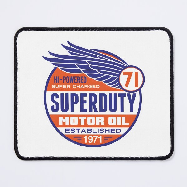 Item preview, Vintage Super Duty Motor Oil Badge Design with Wings designed and sold by CharlieDesings.