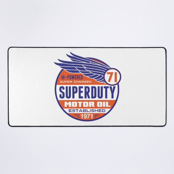 Item preview, Vintage Super Duty Motor Oil Badge Design with Wings designed and sold by CharlieDesings.