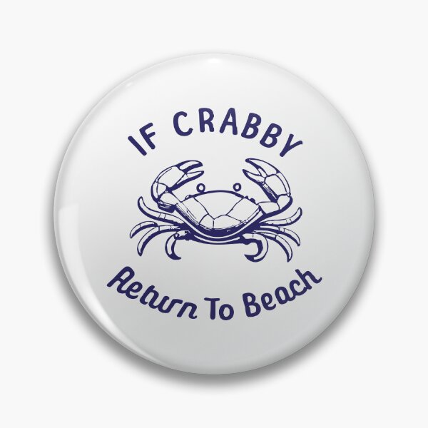 Artikelvorschau, Wenn Crabby zum Strand zurückkehrt entworfen und verkauft von CloudyPress.