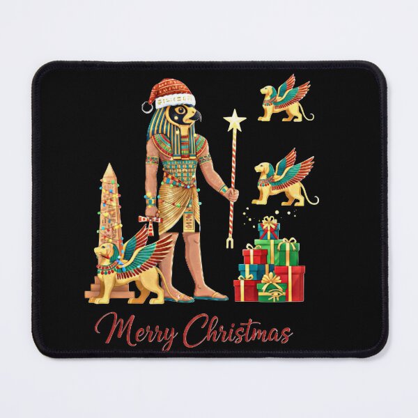 Item preview, Ancient Egyptian Pharaoh Christmas Celebration designed and sold by Hieroglyphia.