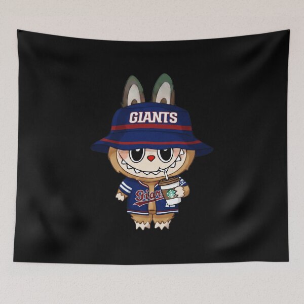 Item preview, Labubu Fan New York Giant Football  designed and sold by Nogameeee21.