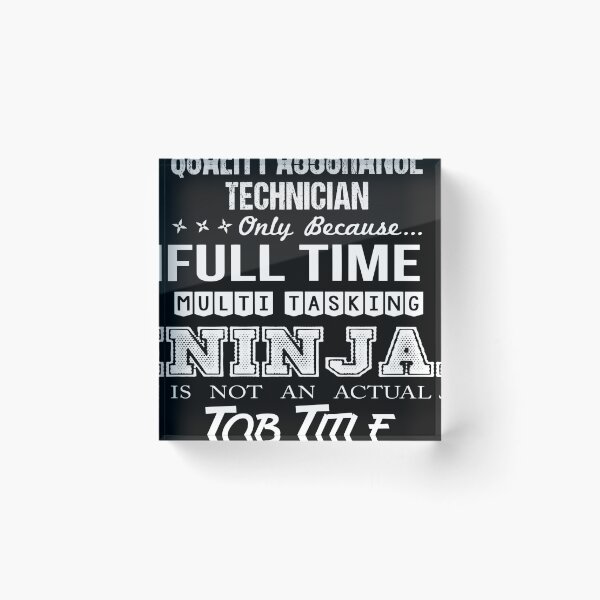 Item preview, Quality Assurance Technician designed and sold by aswmhmlc71.