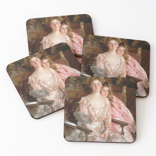 Item preview, Mrs. Fiske Warren and Her Daughter Rachel – John Singer Sargent designed and sold by Art Outlaws.