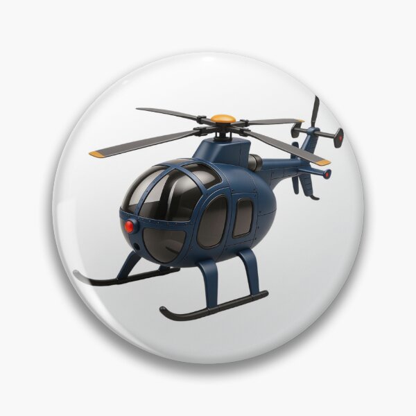 Item preview, MD 500 Grey Anime Cartoon Helicopter designed and sold by IRON WINGS /USAF.