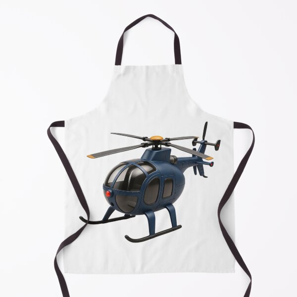 Item preview, MD 500 Grey Anime Cartoon Helicopter designed and sold by Combat Skies.