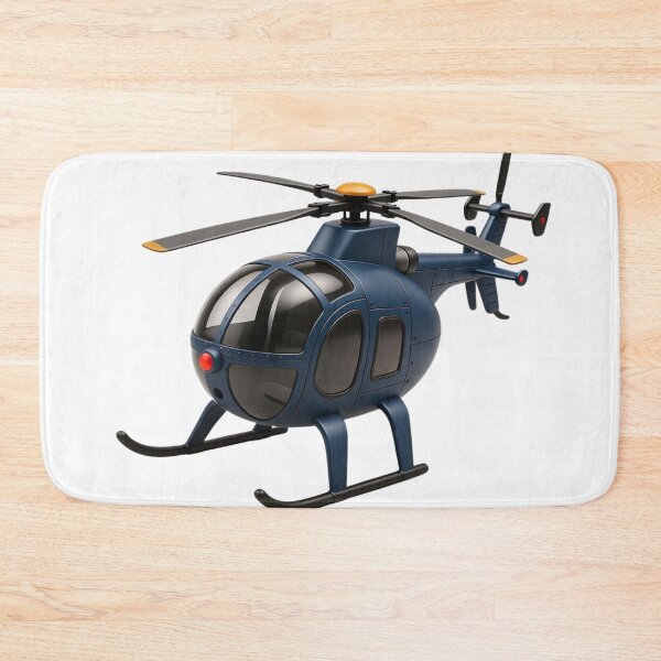 Item preview, MD 500 Grey Anime Cartoon Helicopter designed and sold by Combat Skies.