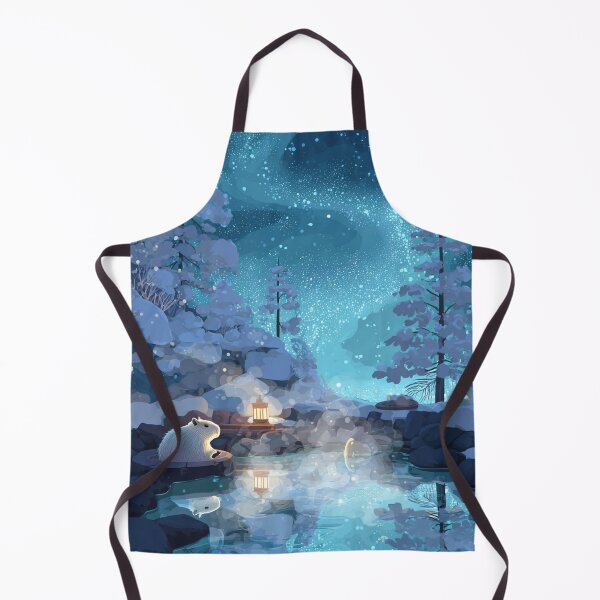 Item preview, Capybara Hot Spring Under Aurora designed and sold by Turocks.