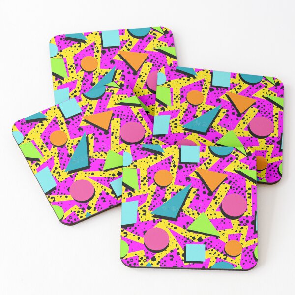 Item preview, Retro Pop Geometry Explosion designed and sold by Noodles Crazy Merch.