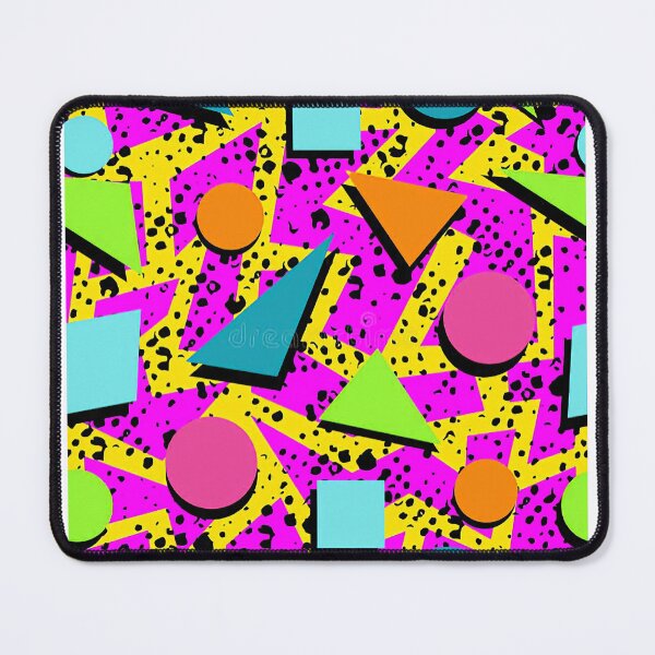 Item preview, Retro Pop Geometry Explosion designed and sold by Noodles Crazy Merch.