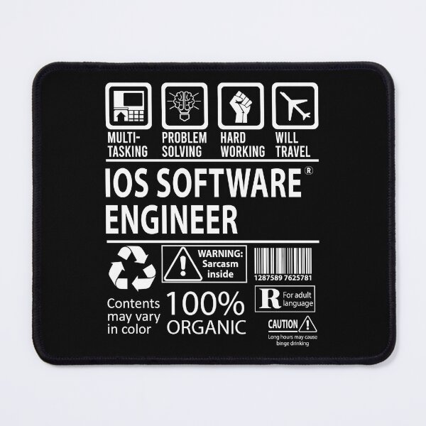 Item preview, Ios Software Engineer designed and sold by chancjami9236.