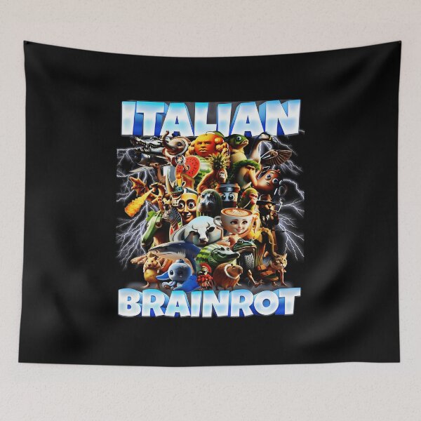 Item preview, Italian Brainrot Characters Popular Trend  designed and sold by Akiraaa33.