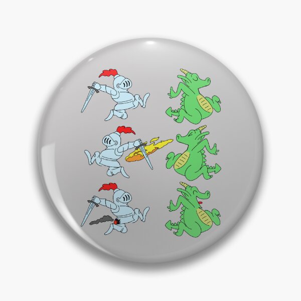 Item preview, Knight vs Dragon designed and sold by slabafinety.