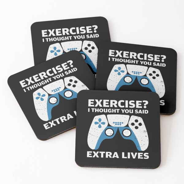 Item preview, Gaming Funny Exercise Thought You Said Extra Lives designed and sold by AhmedZouita.