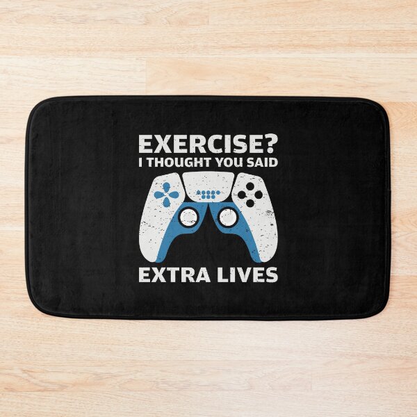Item preview, Gaming Funny Exercise Thought You Said Extra Lives designed and sold by AhmedZouita.