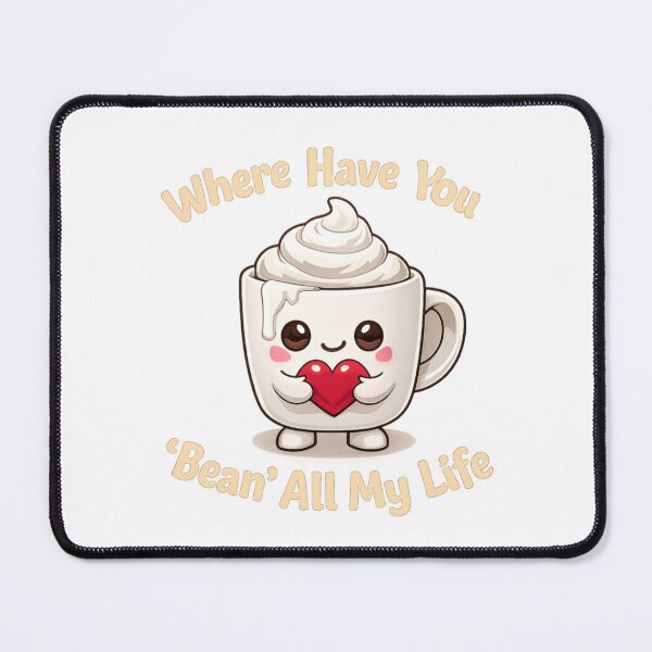 Item preview, Coffee Bean Love – Cute Pun Sticker designed and sold by Noodles Crazy Merch.