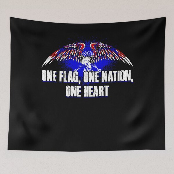 Item preview, American Eagle One Flag One Nation One Heart Patriotic designed and sold by LarkDesigns.