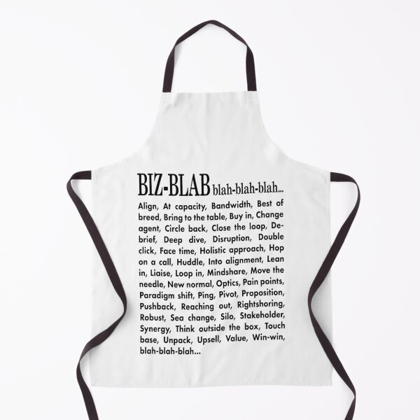 Item preview, Biz-Blab. Blah-Blah-Blah. designed and sold by UltraQuirky.