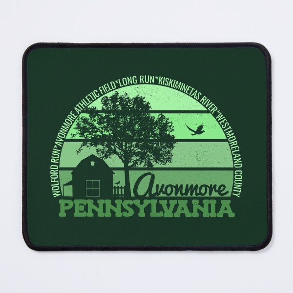 Item preview, Avonmore Pennsylvania Sunset Retro Vintage Local Pride Logo designed and sold by CRHPOD20.