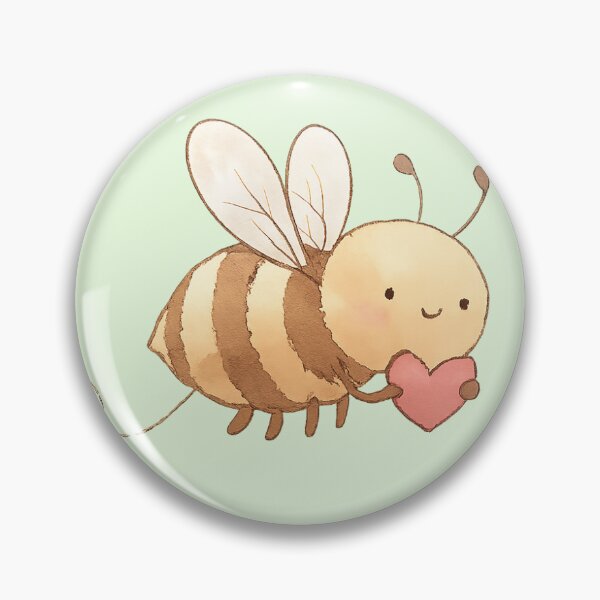 Item preview, Bee Mine Valentine Honeybee designed and sold by Midnight Garden.