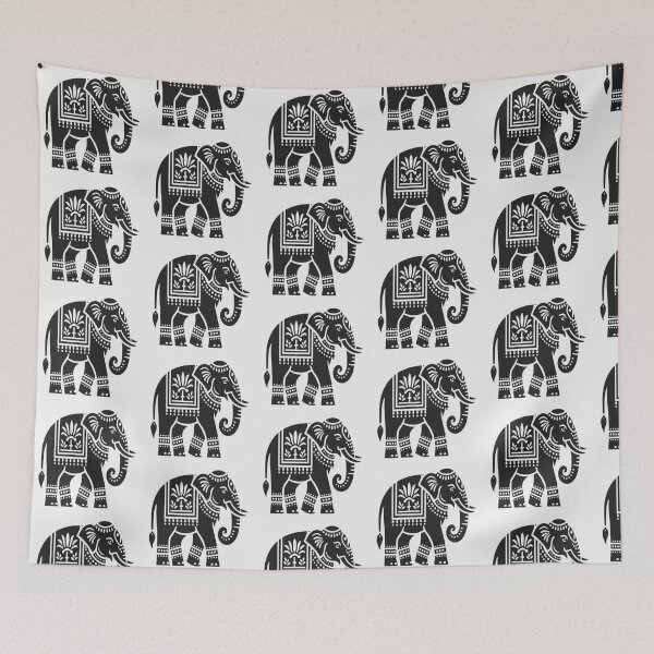 Item preview, Mandala Design of mighty elephant creative artwork  designed and sold by NivyasArtistry.