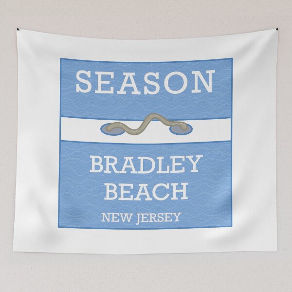 Item preview, Bradley Beach New Jersey Beach Badge designed and sold by Having Some Fun.