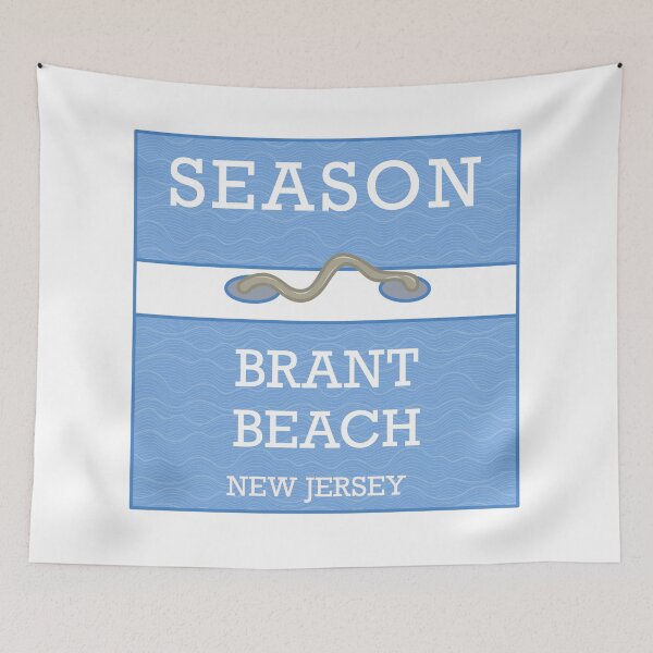 Item preview, Brant Beach New Jersey Beach Badge designed and sold by Having Some Fun.
